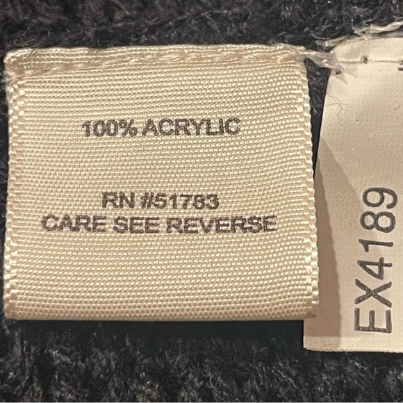 Maurices Black 3/4 Sleeve Open Front Cardigan with Sequin Details - Picture 7 of 9